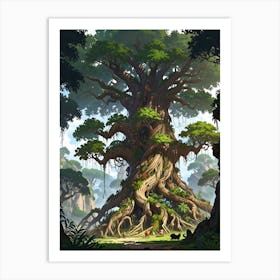 Tree Of Life 6 Art Print