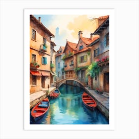 Venice Canal 8 Art Print