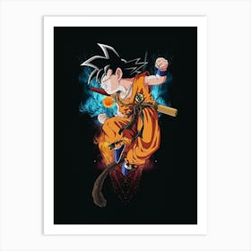 Dragon Ball Anime Poster 1 Art Print