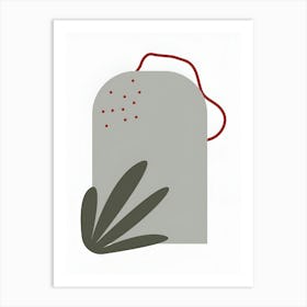 Tea Bag Art Print