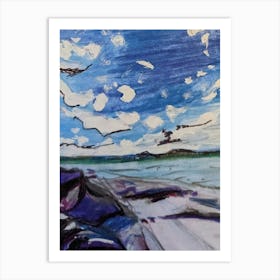 Rocky Shore 1 Art Print