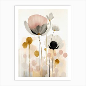 beautiful wildflowers Art Print