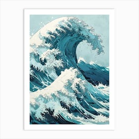 Great Wave Off Kanagawa Art Print