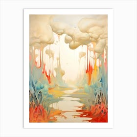 Abstract Painting 107 Art Print