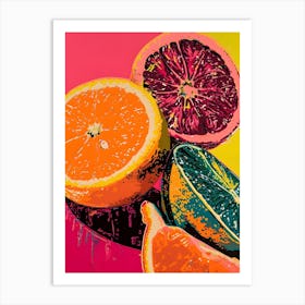 Orange Slices Art Print