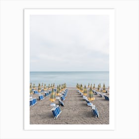 Italian Beach Art Print