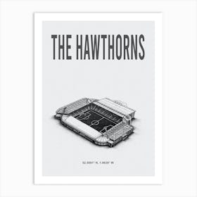 The Hawthorns West Bromwich Albion Fc Stadium Art Print