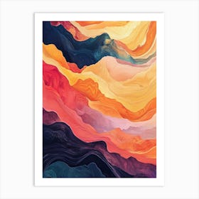 Abstract Painting 7 Poster