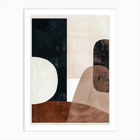 Nuuk Stone Park Bauhaus Minimalist 1 Art Print