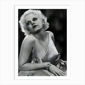 Jean Harlow In Publicity Photo Art Print