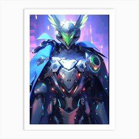 Overwatch Eagle 2 Art Print