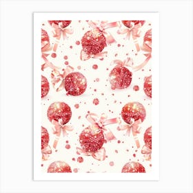 Coquette Disco 5 Pattern Art Print