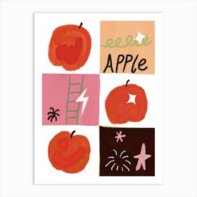 Be Apple Art Print