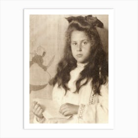 Portrait Of Kitty, Alfred Stieglitz Art Print