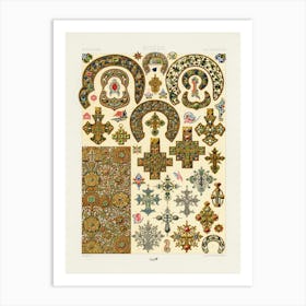 Russian Pattern, Albert Racine (2) 1 Art Print