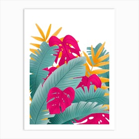 Tropical Jungle Art Print