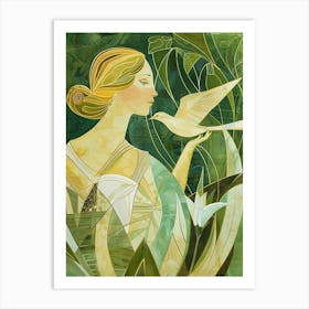 Dove & Beauty Art Print