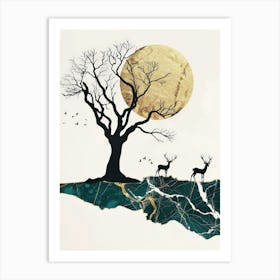 Deer Ii Art Print