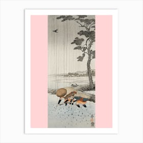 Rice Planters In The Rain (1900 1910), Ohara Koson Art Print