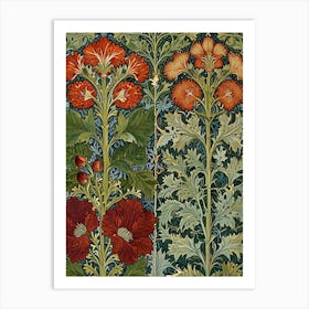 William Morris Floral Art Print