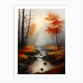 Autumn Forest 16 Art Print