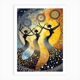 Three Dancers Art Print