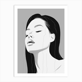 Black And White Art Print