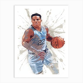 Desmond Bane Memphis Grizzlies 1 Art Print