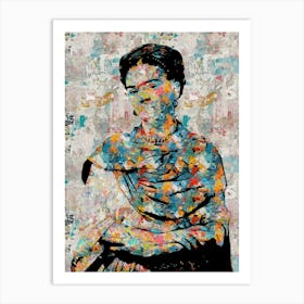 Frida Kahlo Abstract Art Print