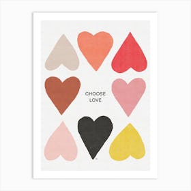 Choose Love Art Print