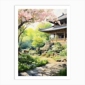 The Garden Of Morning Calm South Korea 2 Art Print