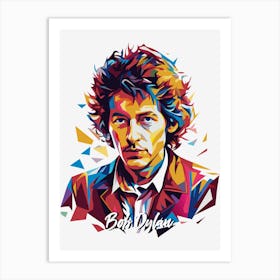 Bob Dylan 02 Art Print