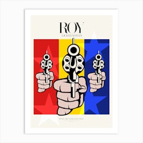 Pistols Poster|Roy Lichtenstein 1968 Art Print