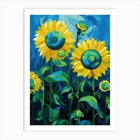 Sunflowers 19 Art Print