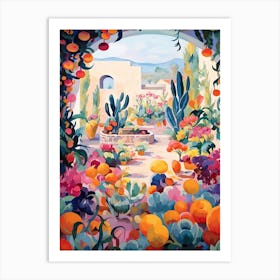 House Garden 4 Art Print