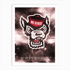 Nc State Wolfpack Art Print