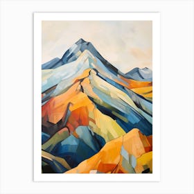 Mount Washington Usa 5 Mountain Painting Art Print