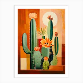 Cactus Garden Art Print