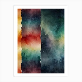 Watercolor Background 9 Art Print