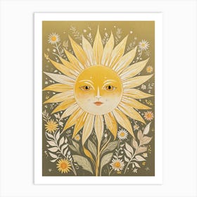 Kind Sun Art Print