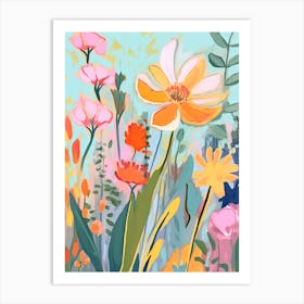 Wildflowers Canvas Print Art Print