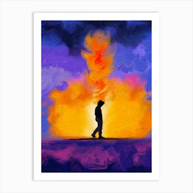 Alone Art Print