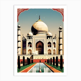 Vintage Taj Mahal 1 Art Print