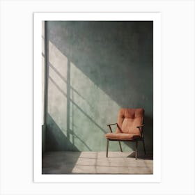 Chair In Front Of Window Art Print