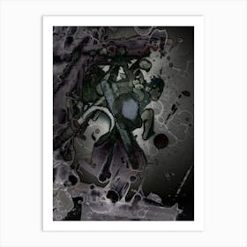 Abstraction Post Apocalypse Art Print