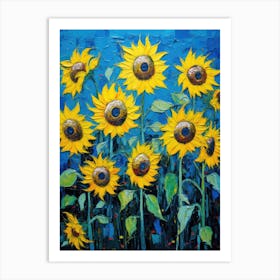 Sunflowers 49 Art Print