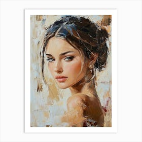 Portrait Of A Woman 6 Art Print