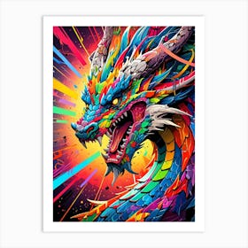 Dragon Painting 1 Art Print