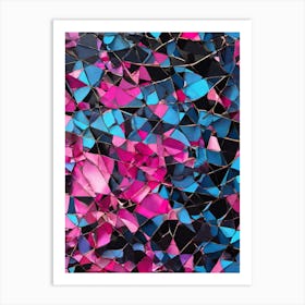 Broken Glass Art Print