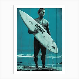 Surfer's Life Art Print